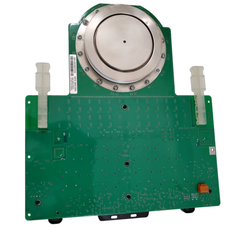 Connection diagram of ABB 3BHB003154R0101 gate unit to IGCT power module in industrial drive.